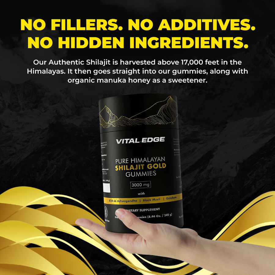 Vital Edge™ Pure Shilajit Gummies