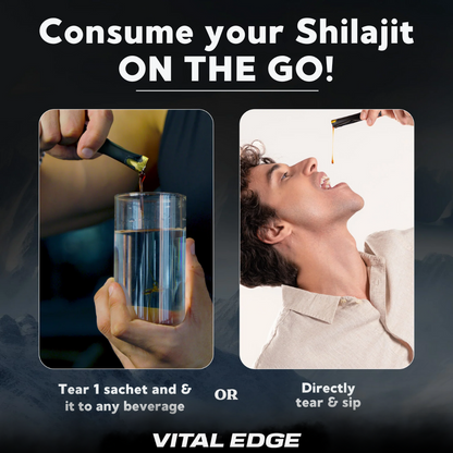 Vital Edge™  Shilajit Honey Sticks