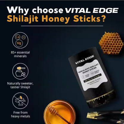 Vital Edge™  Shilajit Honey Sticks