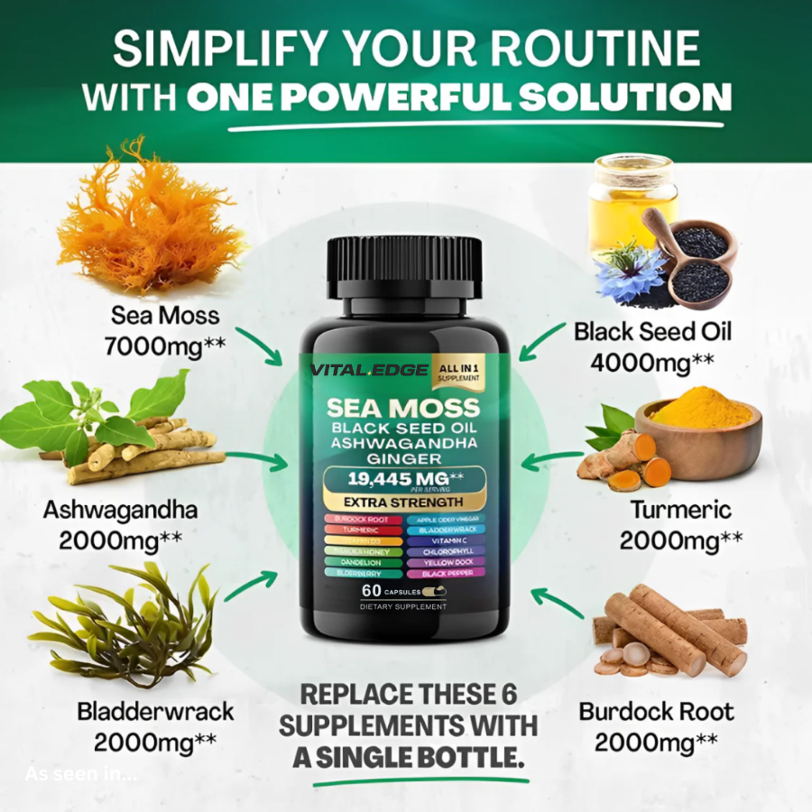 Vital Edge™ 20-in-1 Supplement Bundle